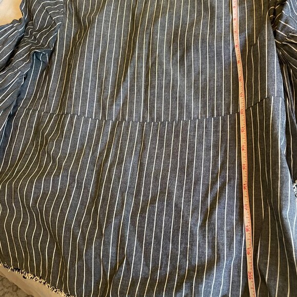 Anthropologie Dolan Striped Bell Sleeve Top - Picture 5 of 6